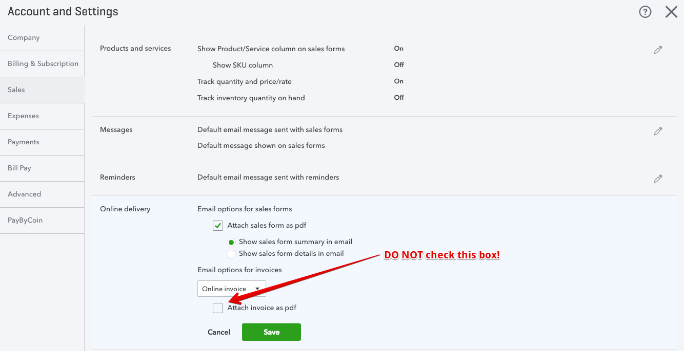 quickbooks credit card payments