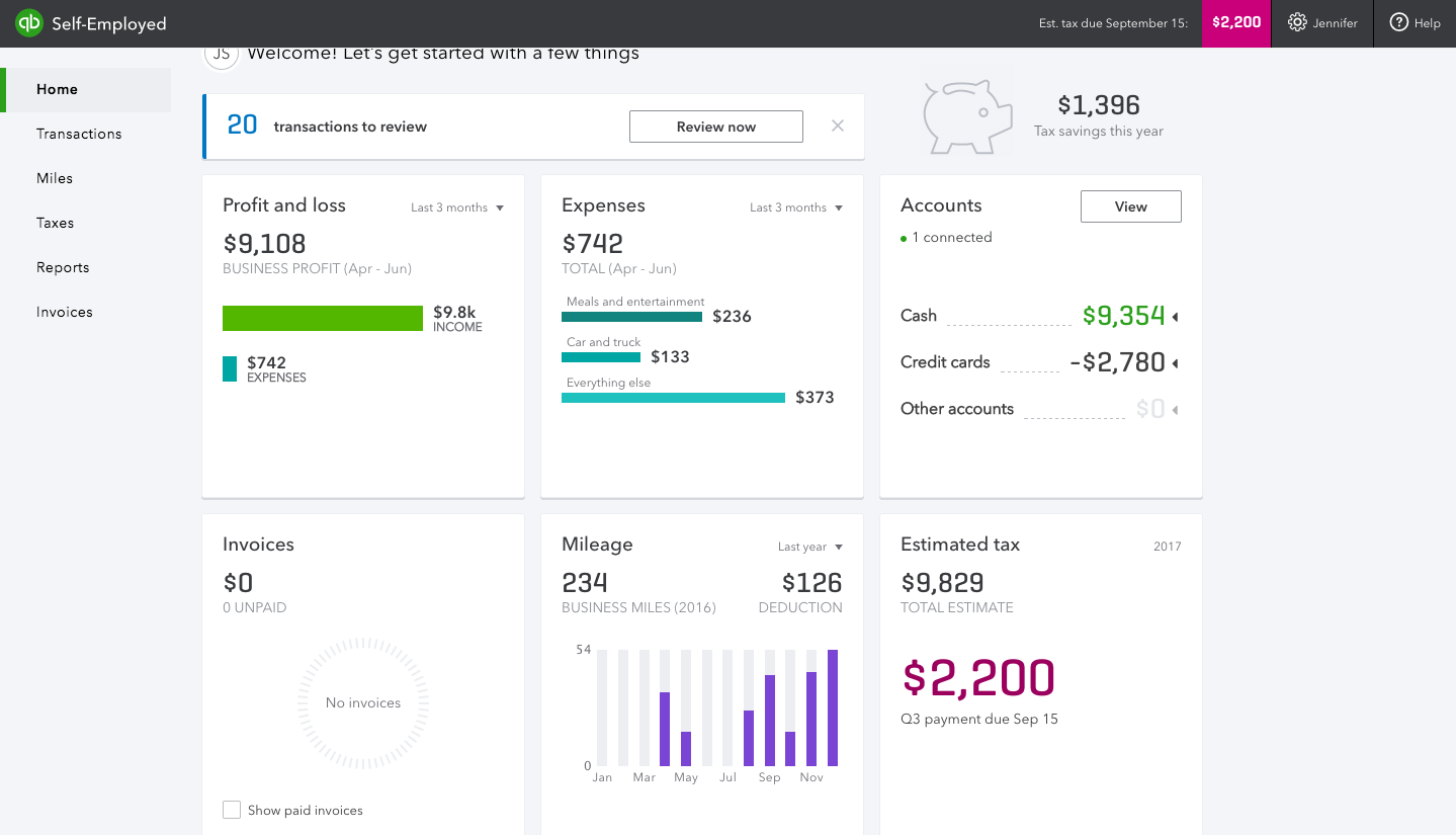 Barbara Johnson Blog QuickBooks Self Employed 2017 Review