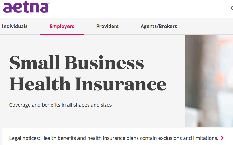 aetna health insurance for small business