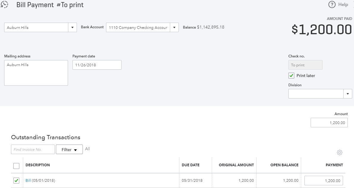 quickbooks 2018 desktop check printing template