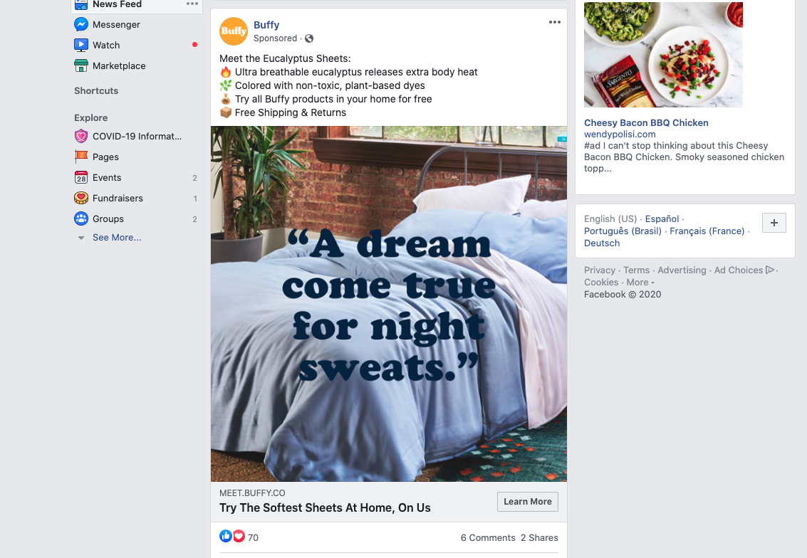 how to promote your business on social media, ads