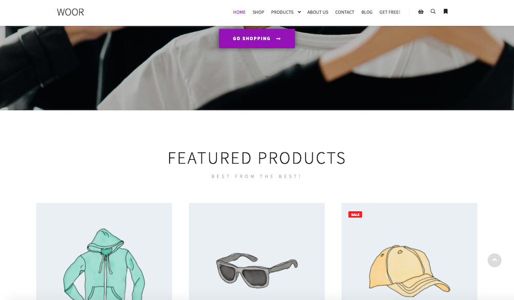 free ecommerce wordpress themes
