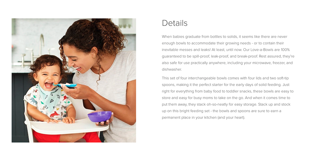 how to write product description