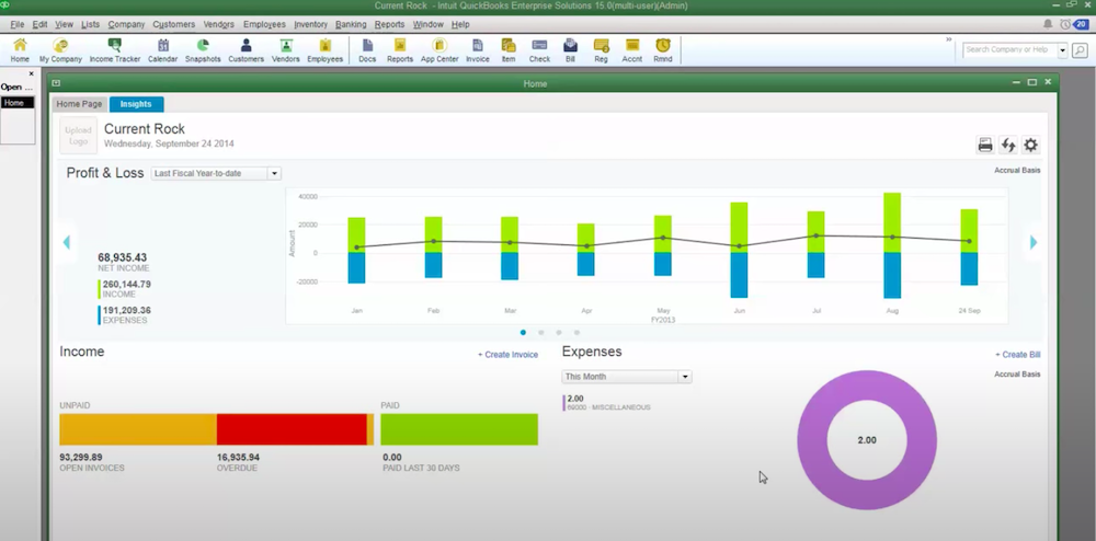 best accounting software for medium-sized businesses, quickbooks enterprise