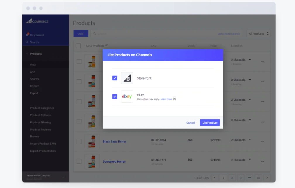 ecommerce website builder