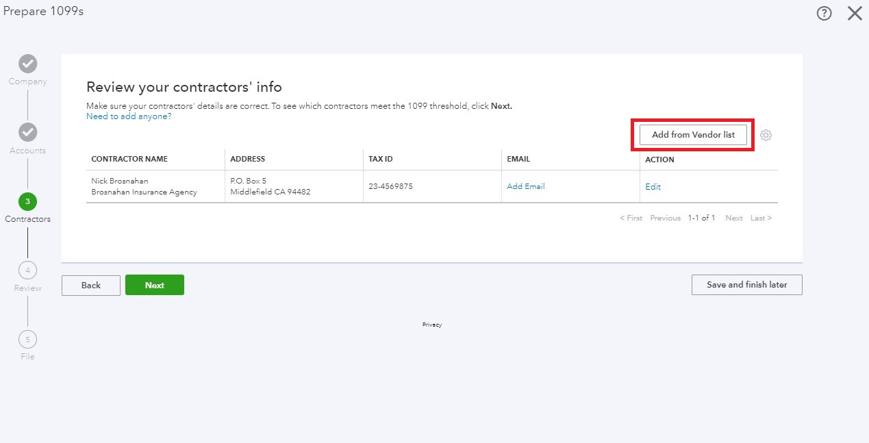 How to Print 1099s in QuickBooks Online