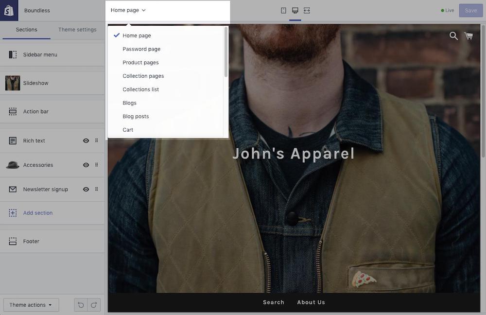 shopify-theme-editor